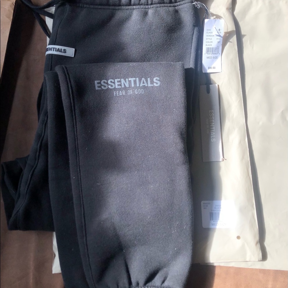 Fear Of God - Essentials - NWT - Black - Shorts